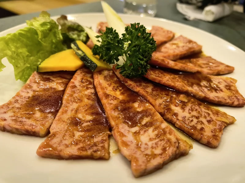 焼肉清香苑の上カルビ