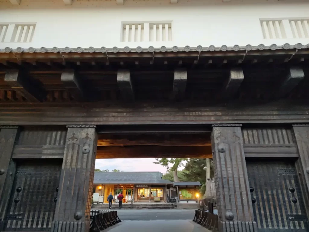 金沢城の門