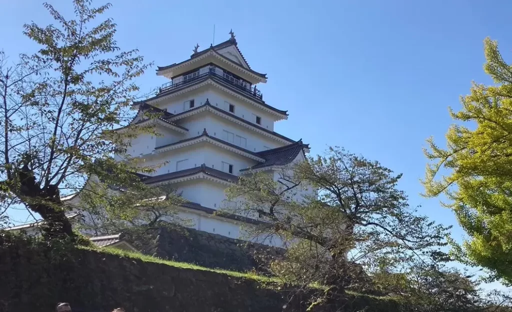 鶴ヶ城(若松城)この角度もいいね